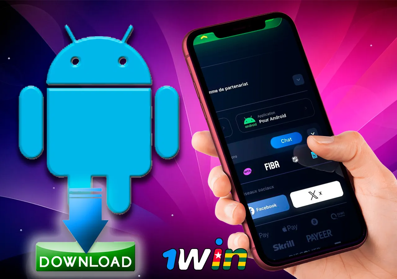 Guide de téléchargement de l'application mobile 1Win pour Android